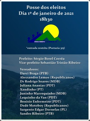 Aviso posse Aviso posse