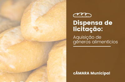 Dispensa licitação alimentos Dispensa licitação alimentos