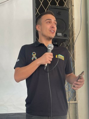 Entrega Moção na Escola Estadual 1