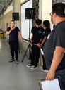 Entrega Moção na Escola Estadual 2