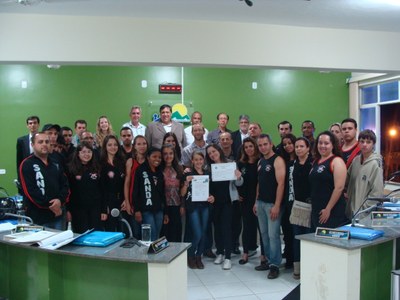 Lei do“Dia Municipal das Artes Marciais” tem entrega simbólica na Câmara