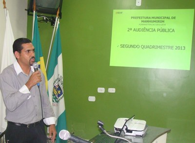 Audiência pública na Câmara foi para prestação de contas da Prefeitura