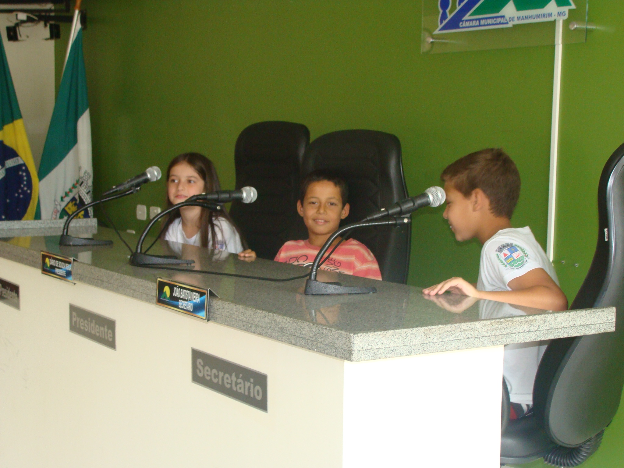 Alunos da Escola Alfredo Breder visitaram a Câmara