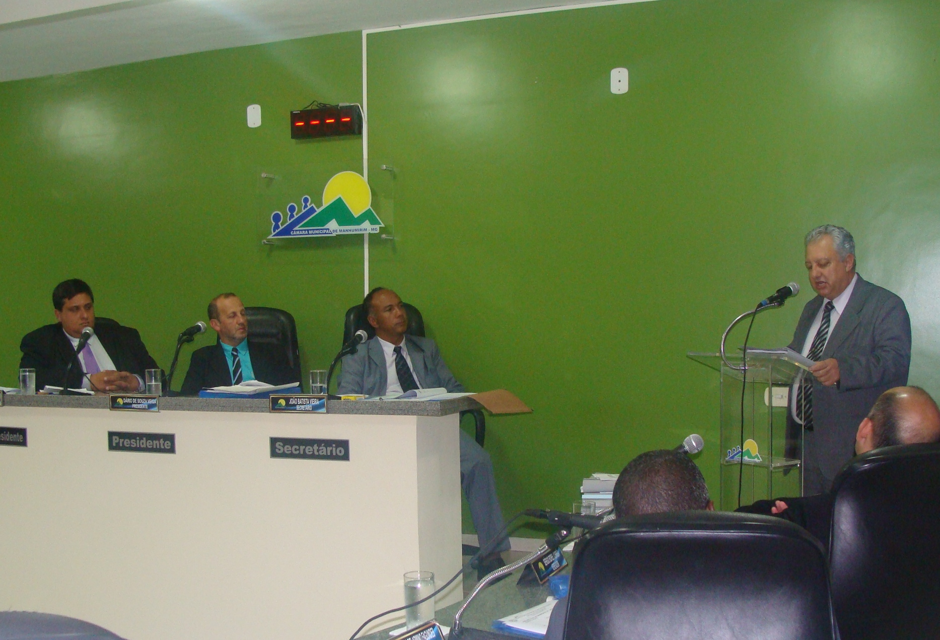 Dr. Amorim falou na Tribuna da Câmara.