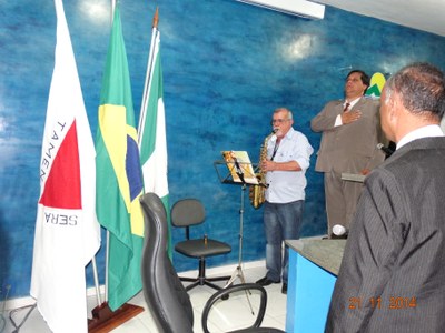 Câmara inaugura galeria de fotos e reúne ex-presidentes