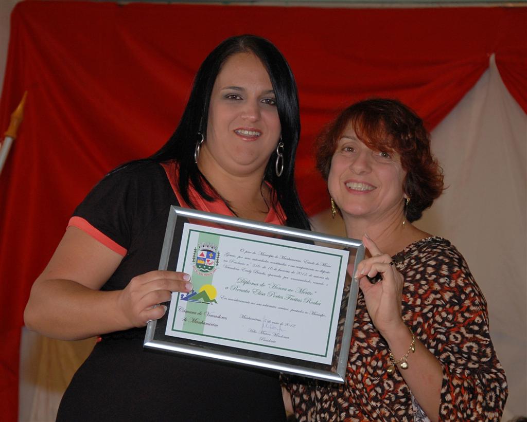 A homenagem a Renata Elisa