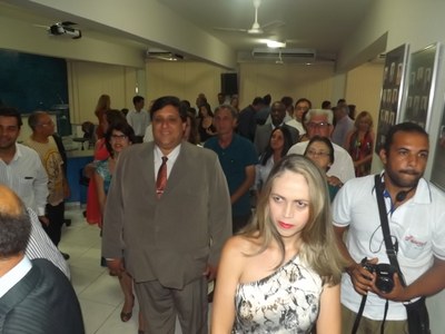 Câmara inaugura galeria de fotos e reúne ex-presidentes