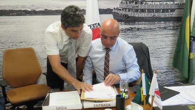 Frederico Franco e Mário Heringer Frederico Franco e Mário Heringer