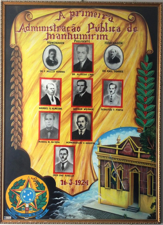 Primeira legislatura em 1924.