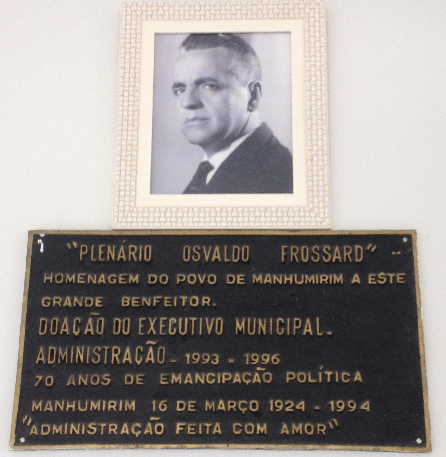 Quadro Oswaldo Frossard