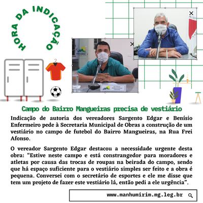 INDICAÇÃO EDGAR E BENÍSIO