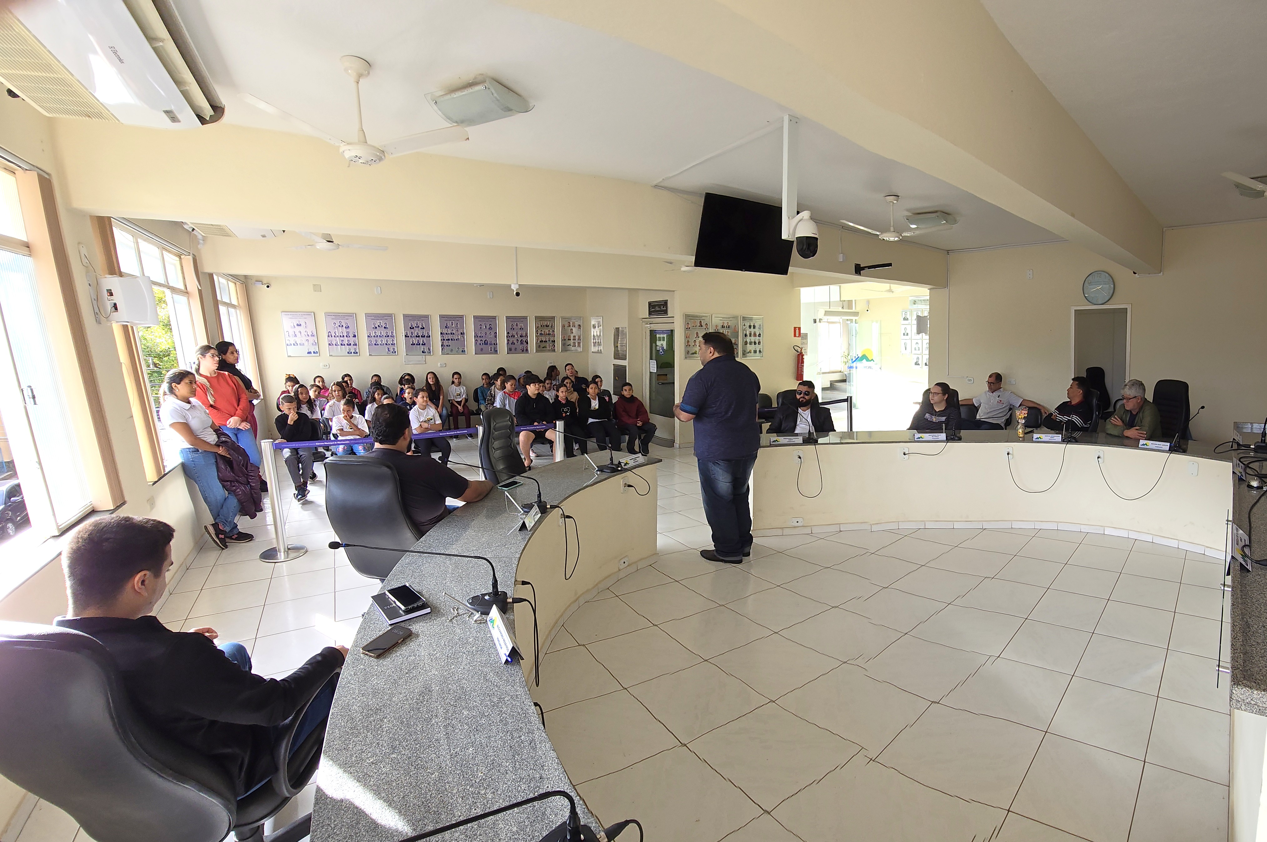 Visita alunos Carolina 4 julho 25 2