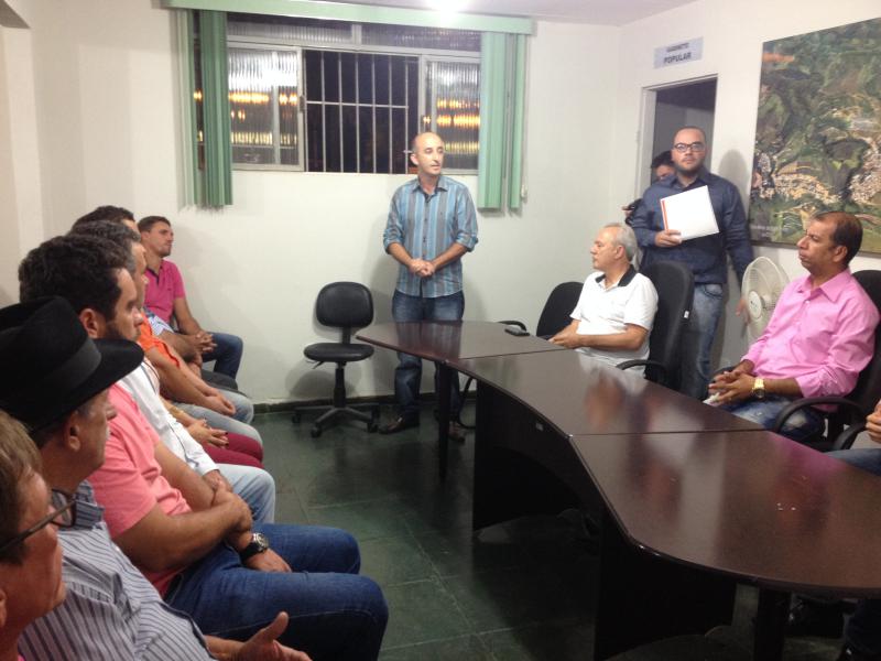 Presidente da Câmara Sérgio Borel.