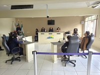 Alunos da Escola Dra. Conceição simularam um júri na Câmara como exercício literário