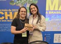 As mulheres tiveram participação expressiva na XXVI Marcha a Brasília em Defesa dos Municípios