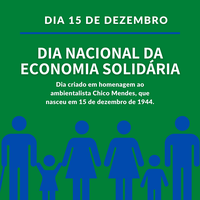 Câmara destaca o Dia Nacional da Economia Solidária