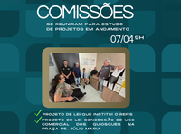 Comissões se reuniram na manhã desta terça-feira