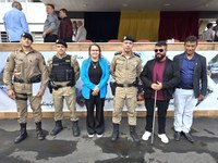 Em Manhuaçu 11º Batalhão de PM festeja com homenagens os 250 anos da Polícia Militar de Minas Gerais