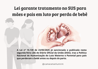 Lei garante tratamento no SUS para mães e pais em luto por perda de bebê