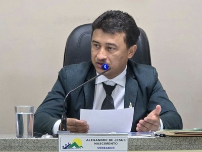 Pedido de investimento para melhorar a captação de água e a rede de abastecimento municipal