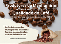 Produtores de Manhumirim se classificaram no concurso Qualidade do Café Minas Gerais promovido pela EMATER