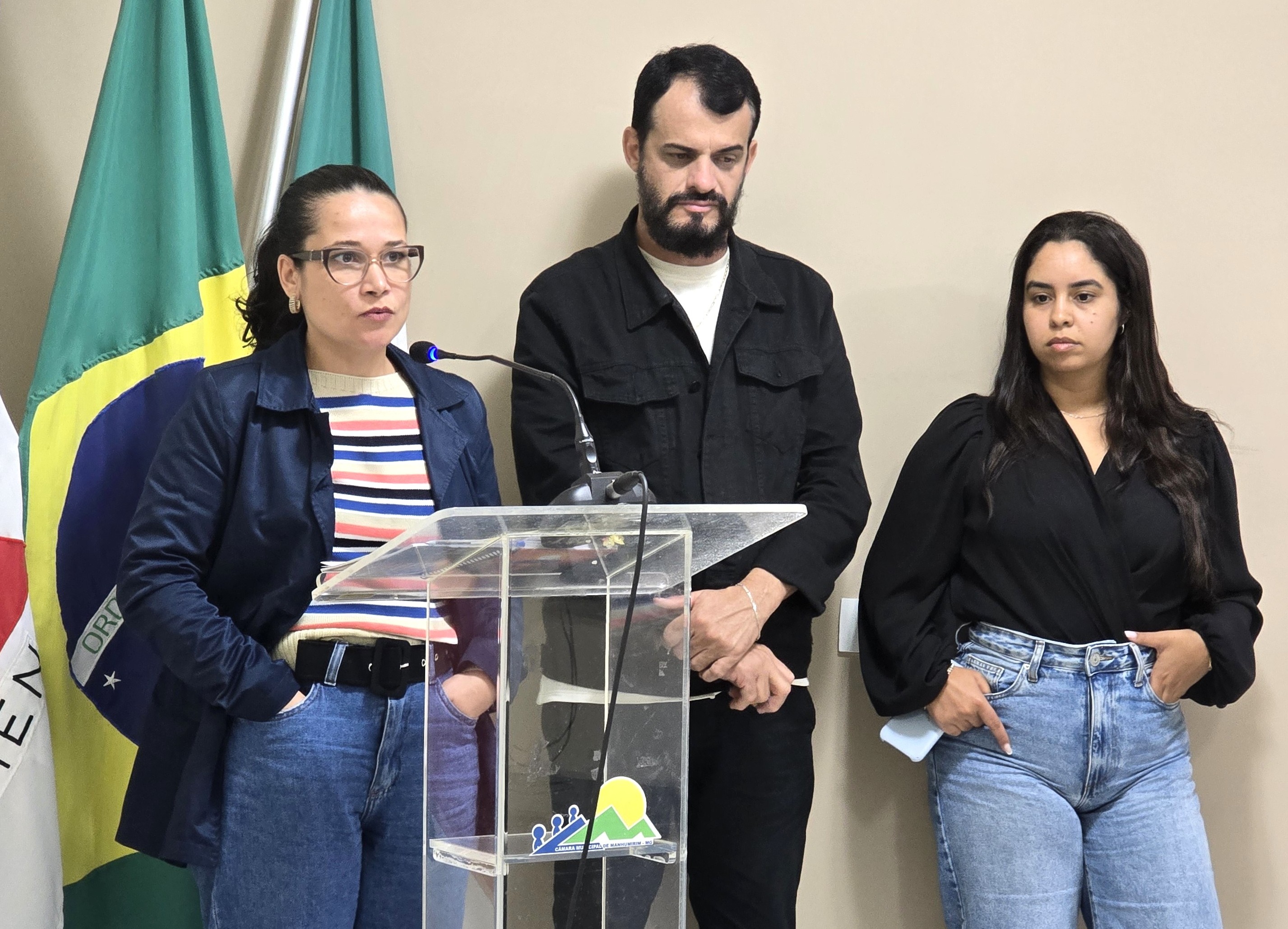 Representantes do CAPS I foram à Câmara divulgar a campanha SETEMBRO AMARELO de combate ao suicídio