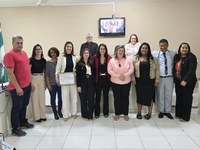 Sorveteria Gellin e empresárias foram homenageadas na Câmara