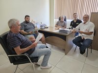 Vereadores que integram a Comissão Financeira da Câmara se reuniram na manhã desta terça (18)